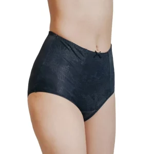 Rejuve Odour-free Organic Cotton High Rise Underwear -Dame Black (1pc pack)